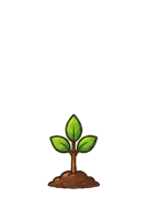 Tree at stage 2: Small Sapling